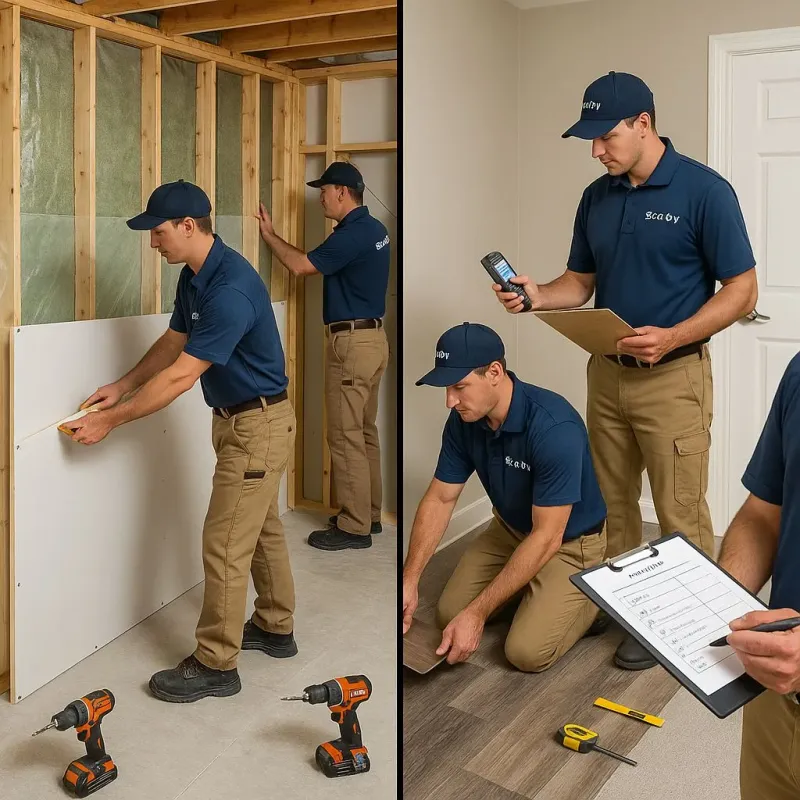 Repairs and Reconstruction process in Glenwood, IL