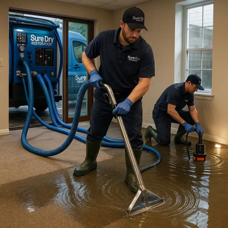 Water Extraction and Removal process in Glenwood, IL